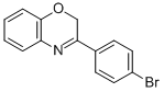 Structure of 3-(4-BROMOPHENYL)-2H-1 4-BENZOXAZINE 9&