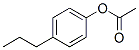 Structure of p-propylphenyl acetate