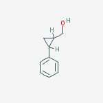 (2-phenylcyclopropyl)methanol结构式