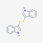 Structure of 3,3'-DIINDOLYL DISULPHIDE