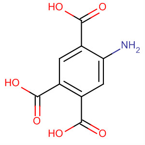 1,2,4-Benzenetricarboxylic acid, 5-amino-结构式