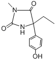 Structure of 4-HYDROXY MEPHENYTOIN