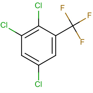 Structure of Benzene, 1,2,5-trichloro-3-(trifluoromethyl)-