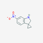 Structure of 6'-Nitrospiro[cyclopropane-1,3'-indoline]