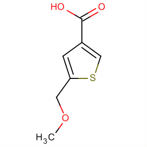 Structure of 3-Thiophenecarboxylic acid, 5-(methoxymethyl)-