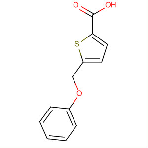 Structure of 2-Thiophenecarboxylic acid, 5-(phenoxymethyl)-
