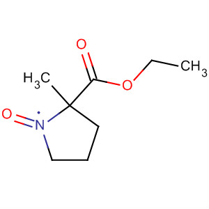 Structure of 2H-Pyrrole-2-carboxylic acid, 3,4-dihydro-2-methyl-, ethyl ester, 1-oxide