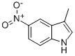 Structure of 3-Methyl-5-nitro-1H-indole