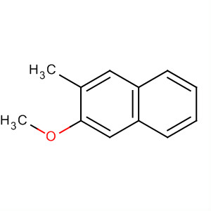 Naphthalene, 2-methoxy-3-methyl-结构式