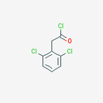 (2,6-DICHLOROPHENYL)ACETYL CHLORIDE结构式