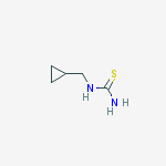 N-CYCLOPROPYLMETHYLTHIOUREA结构式