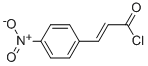 Structure of TRANS-4-NITROCINNAMOYL CHLORIDE