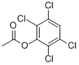 Structure of 2,3,5,6-TETRACHLOROPHENOL ACETATE