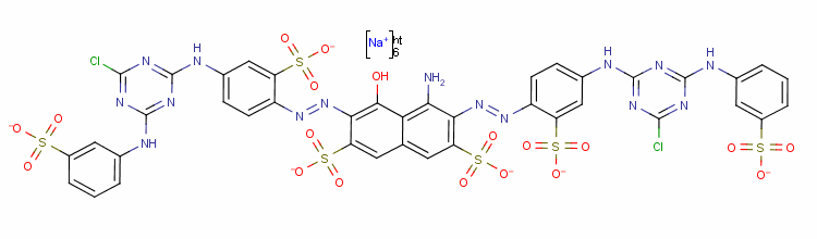 Structure of REACTIVE GREEN 19