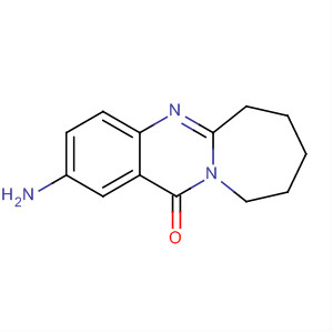 Azepino[2,1-b]quinazolin-12(6H)-one, 2-amino-7,8,9,10-tetrahydro-结构式