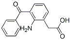 Structure of 2-(2-amino-3-benzoyl-phenyl)acetic acid
