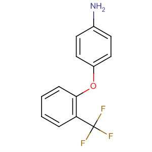 Structure of Benzenamine, 4-[2-(trifluoromethyl)phenoxy]-