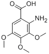 Structure of 2-AMINO-3,4,5-TRIMETHOXYBENZOIC ACID