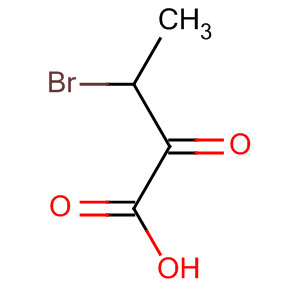 Structure of 3-Bromo-2-oxobutanoic acid