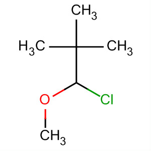Propane, 1-chloro-1-methoxy-2,2-dimethyl-结构式