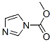 Structure of 1H-IMIDAZOLE-1-CARBOXYLIC ACID,METHYL ESTER