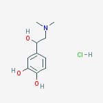 N-Methylepinephrine hydrochloride结构式