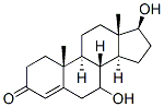 7-hydroxytestosterone 的化学结构式