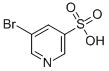 Structure of 5-BROMOPYRIDINE-3-SULPHONIC ACID 96