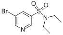 Structure of 5-Bromo-N,N-diethylpyridine-3-sulphonamide