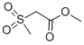 Structure of METHYL METHANESULFONYLACETATE