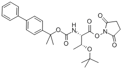 Structure of BPOC-THREONINE(TBU)-OSU