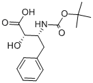 (2S,3R)-3-(BOC-氨基)-2-羟基-4-苯基丁酸结构式