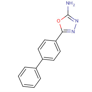 1,3,4-Oxadiazol-2-amine, 5-[1,1'-biphenyl]-4-yl-结构式