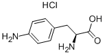 4-氨基-L-苯丙氨酸盐酸盐结构式
