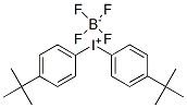 Structure of Bis-(4-tert-butylphenyl)-iodonium tetrafluoroborate