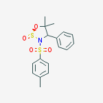 Structure of (R)-5,5-Dimethyl-4-phenyl-3-(toluene-4-sulfonyl)-[1,2,3]oxathiazolidine 2-oxide