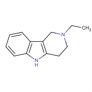 Structure of 1H-Pyrido[4,3-b]indole, 2-ethyl-2,3,4,5-tetrahydro-