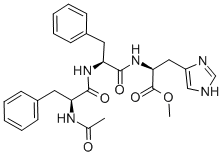 Structure of AC-PHE-PHE-HIS-OME