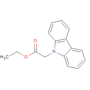 9H-Carbazole-9-acetic acid, ethyl ester结构式