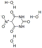 Structure of 5-NITROBARBITURIC ACID TRIHYDRATE