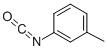 Structure of m-Tolyl isocyanate