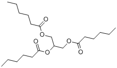 Structure of TRIHEXANOIN