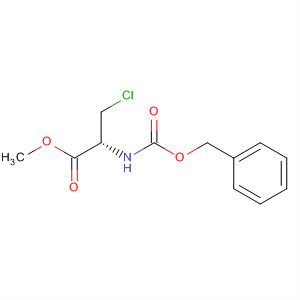 Structure of N-(Benzyloxycarbonyl)-L--chloroalanine Methyl Ester