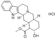 Structure of RAUWOLSCINE HYDROCHLORIDE