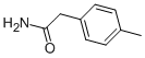Structure of 2-(4-methylphenyl)acetamide