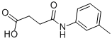 Structure of 4-[(3-methylphenyl)amino]-4-oxobutanoic acid