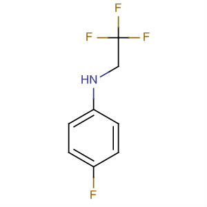 Structure of Benzenamine, 4-fluoro-N-(2,2,2-trifluoroethyl)-