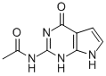 Structure of N-(4-Oxo-1,7-dihydropyrrolo[2,3-d]pyrimidin-2-yl)acetamide