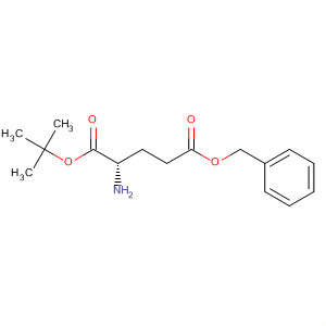 Structure of L-Glutamic acid, 5-(1,1-dimethylethyl) 1-(phenylmethyl) ester