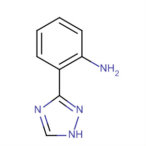Structure of Benzenamine, 2-(1H-1,2,4-triazol-3-yl)-